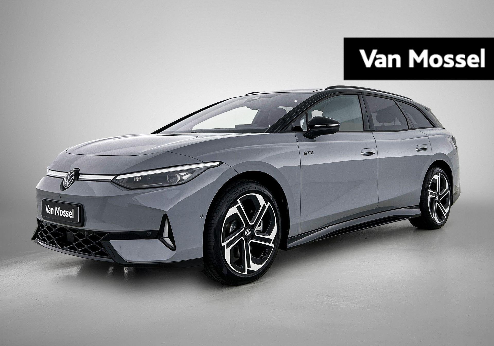 Volkswagen ID.7 Tourer GTX Limited Edition 86 kWh 340 PK 4Mo, Auto's, 1800 kg, Zwart, 585 km, Alcantara