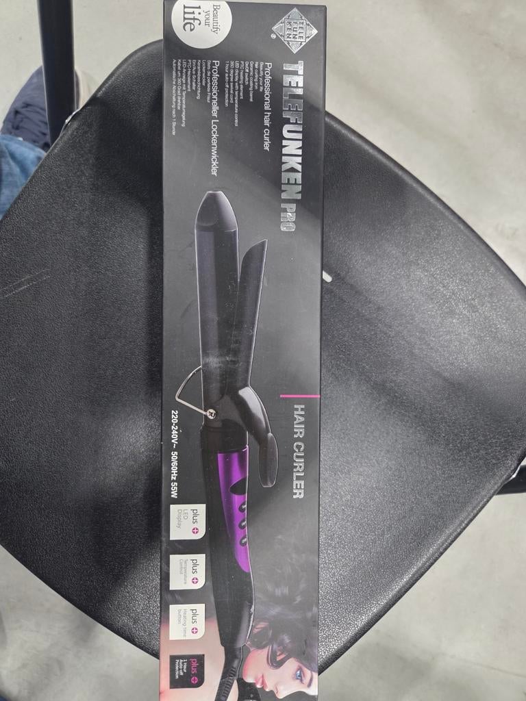 5x TELEFUNKEN PRO Professionele Krultang - Nieuw in Doos, Witgoed en Apparatuur, Ophalen of Verzenden, Nieuw, Haarverzorging