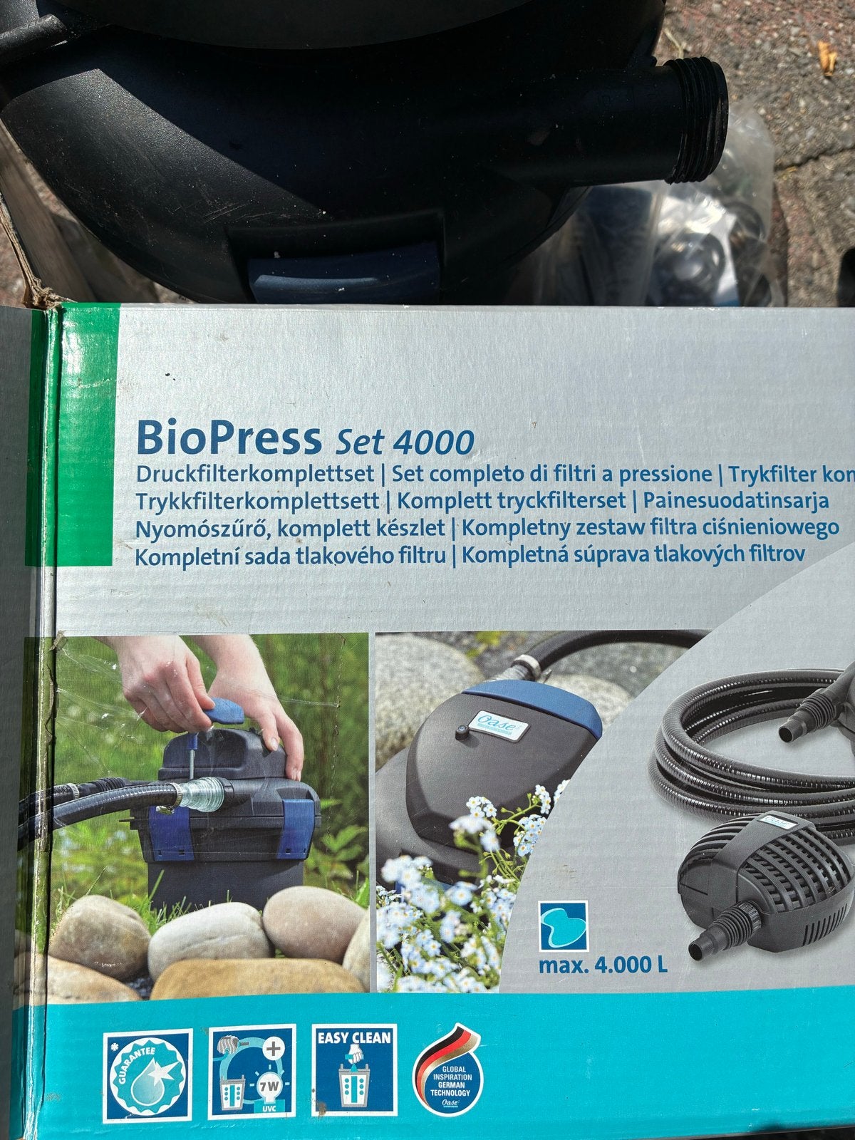 Oase BioPress Set 4000 Drukfilter Vijverfilter, Ophalen, Gebruikt