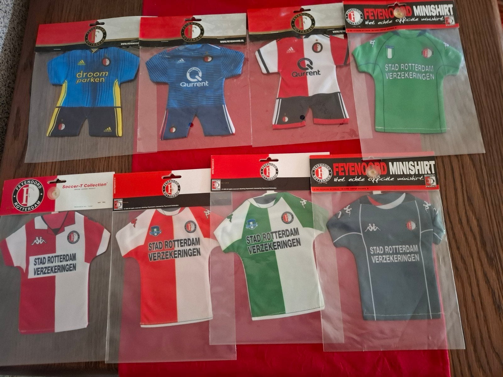 verzameling dressen, Verzamelen, Ophalen of Verzenden, Nieuw, Feyenoord