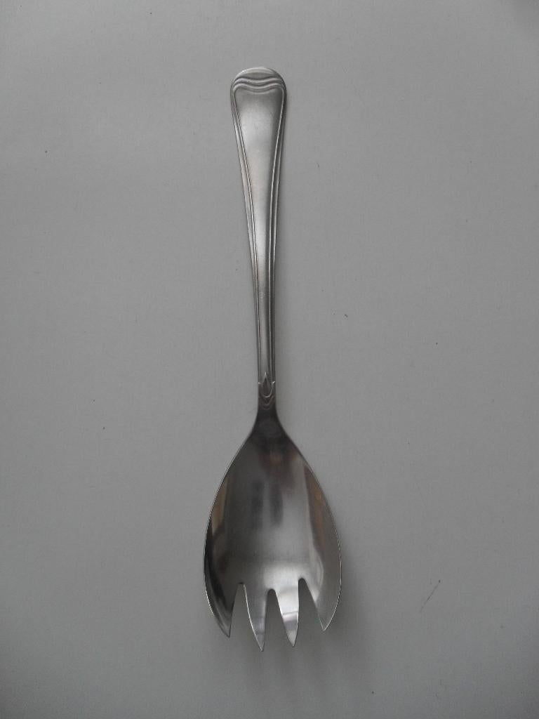 gero zilmeta div. bestekdelen nr. 527 golfje 1936-1941, Ophalen of Verzenden, Gebruikt, Rvs of Chroom