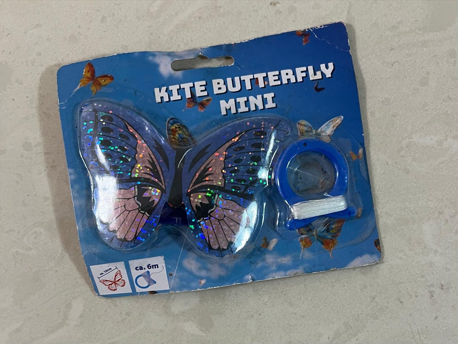 Mini Vlinder Vlieger - Nieuw in verpakking, Ophalen of Verzenden, Nieuw