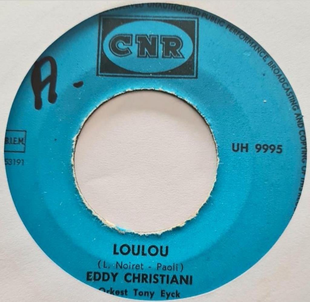 EDDY CHRISTIANI - LOULOU, Ophalen of Verzenden, Gebruikt