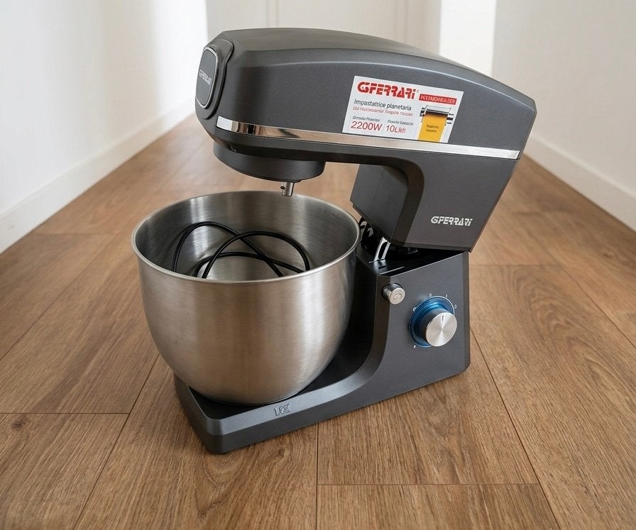 G3 Ferrari Impastatrice Planetaria 2200W 10L Keukenmachine, 4 liter of meer, Ophalen, Zo goed als nieuw, 3 snelheden of meer