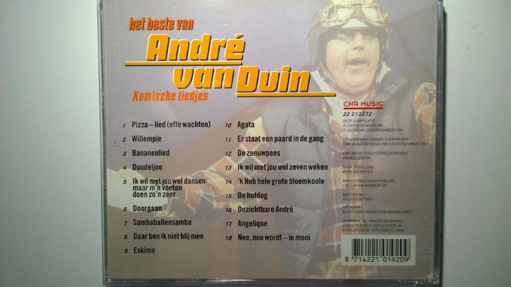 André van Duin - Het Beste Van (Komische Liedjes), Ophalen of Verzenden, Zo goed als nieuw, Pop