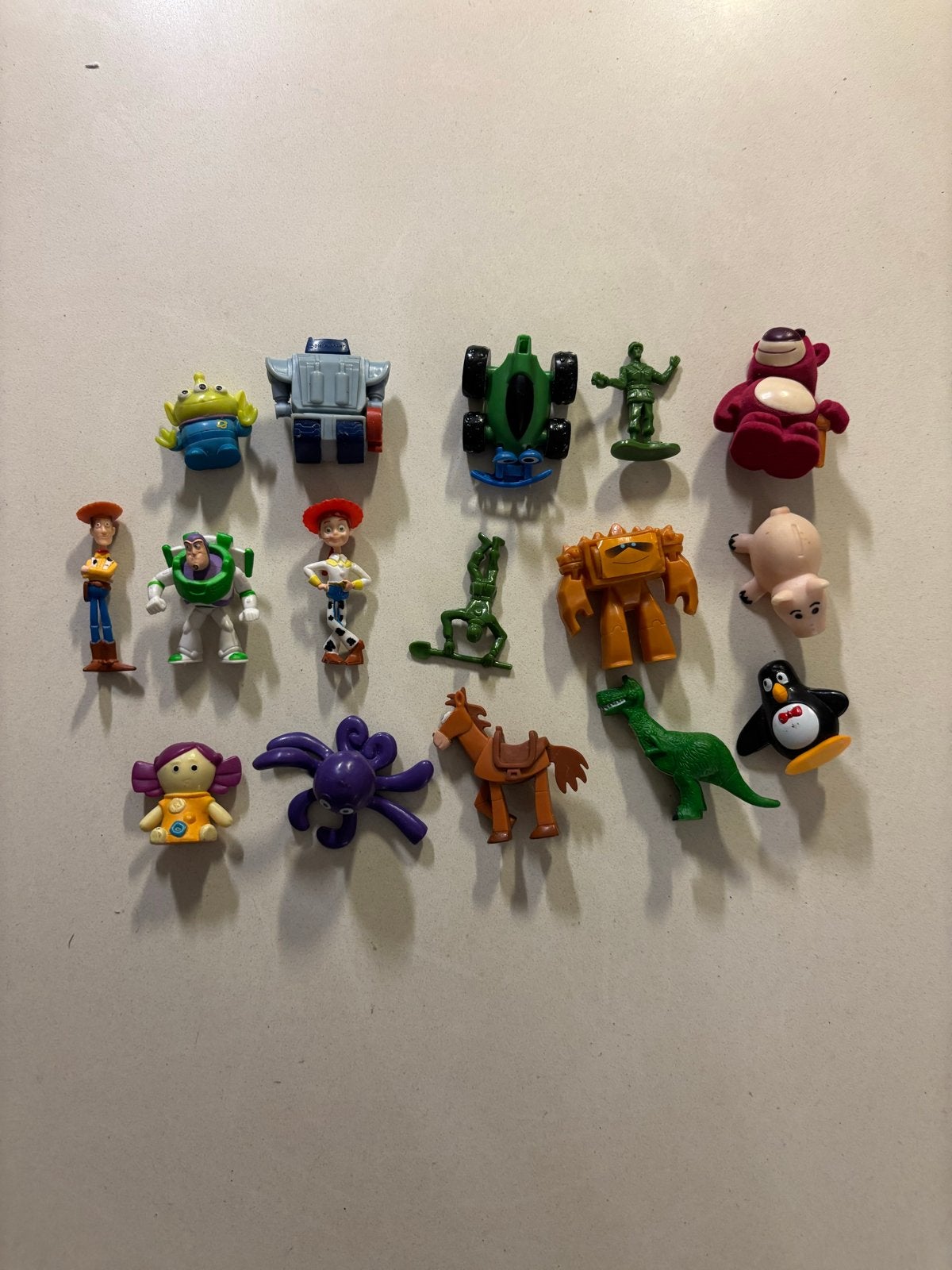 AH Toy Story figuren set - Woody, Buzz, Jessie en meer!, Ophalen of Verzenden, Overige figuren, Gebruikt, Beeldje of Figuurtje