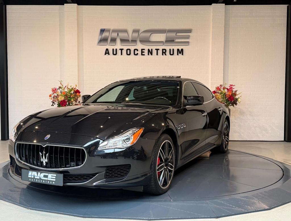 Maserati Quattroporte 3.0 S Q4 | Carbon | Camera | NAVI, Auto's, Maserati, Automaat, Euro 5, Gebruikt, Zwart