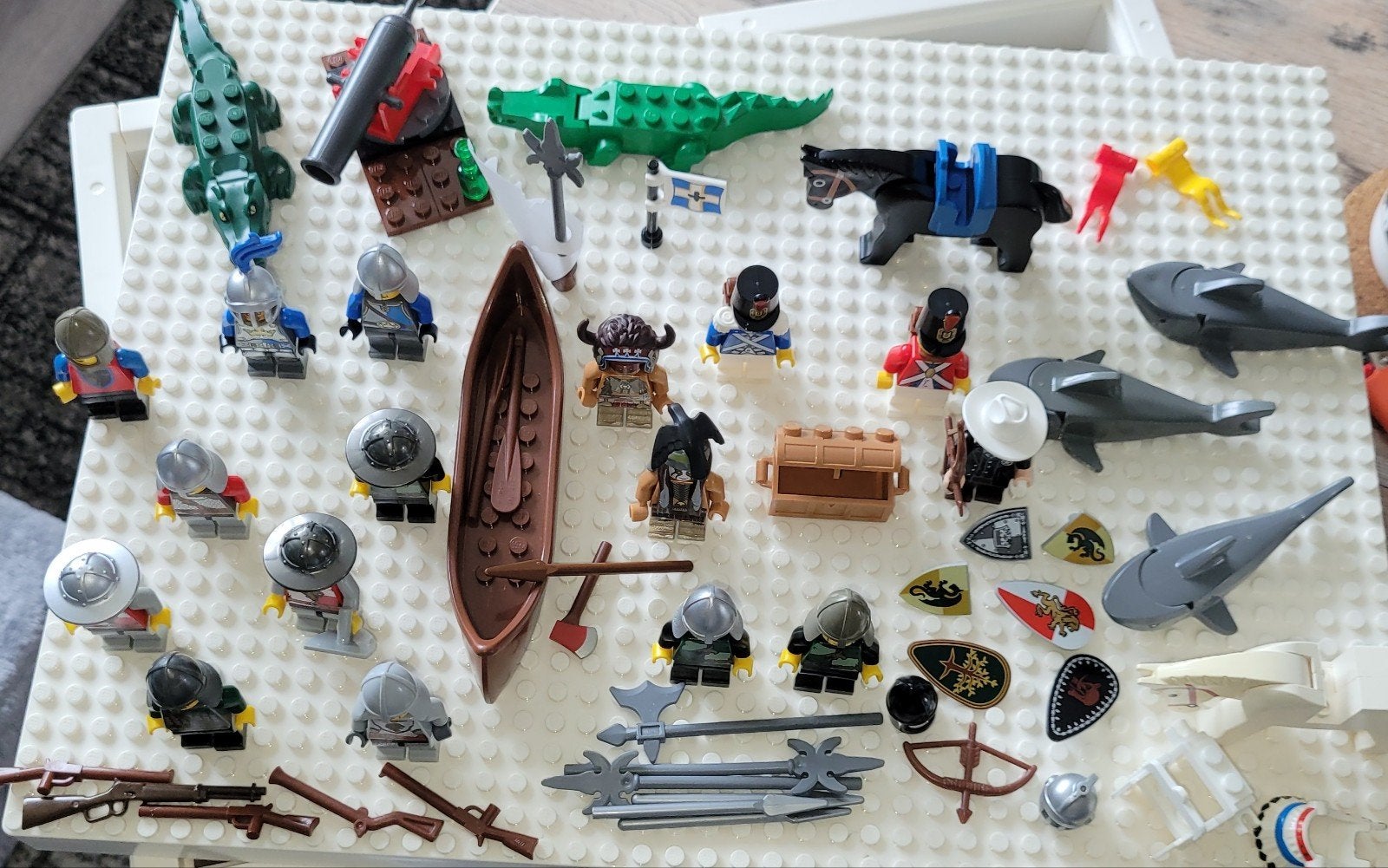 Grote LEGO Verzameling: Ridders, soldaten & Meer!, Ophalen of Verzenden, Gebruikt