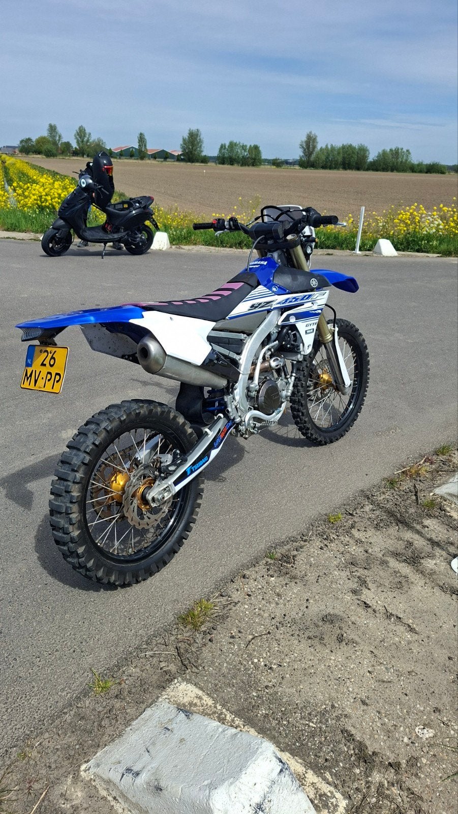 Yamaha wr/yz 450f A2, Ophalen