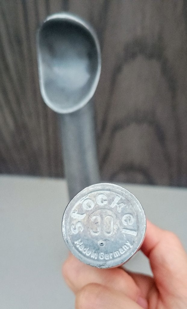 Stöckel ijsdipper / ijsschep 1/30 lange greep, Ophalen of Verzenden, Gebruikt