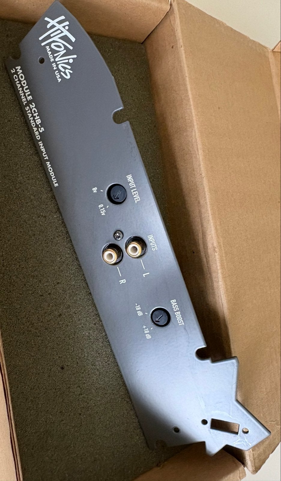 New Hifonics 2CHB-5 2-kanaals input module voor versterker, Ophalen of Verzenden, Nieuw