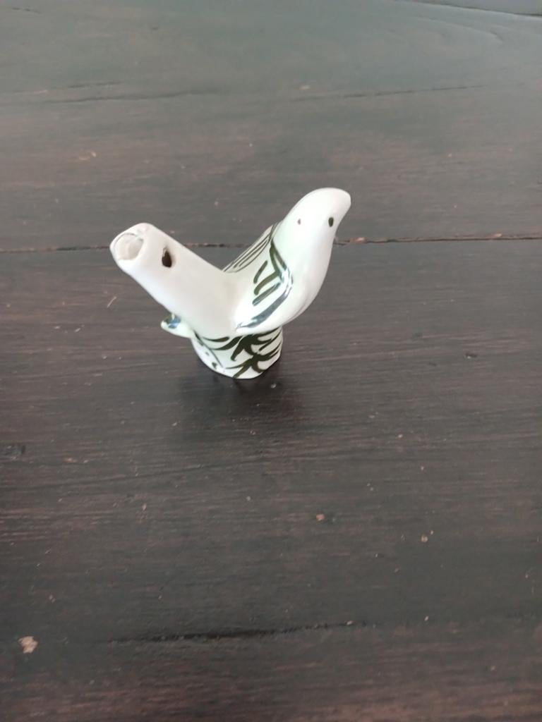 Vogelfluitje waterfluitje vintage, Antiek en Kunst, Ophalen of Verzenden