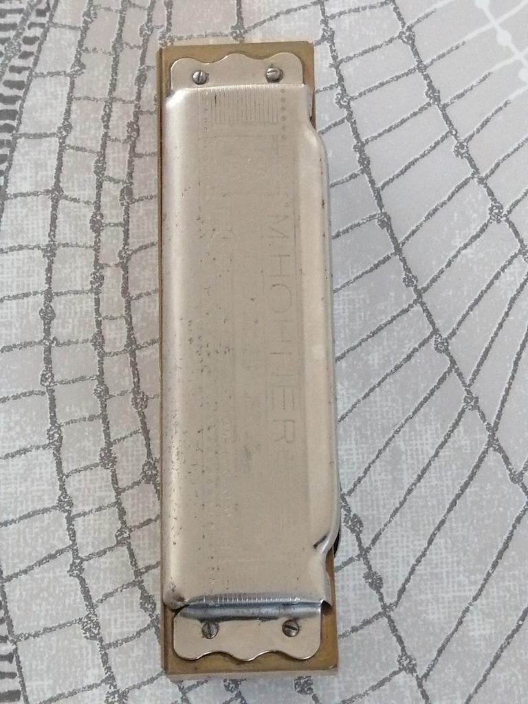 M. HOHNER BLUES HARP MADE IN GERMANY Mondharmonica, Muziek en Instrumenten, Blaasinstrumenten | Mondharmonica's, Gebruikt, Diatonisch