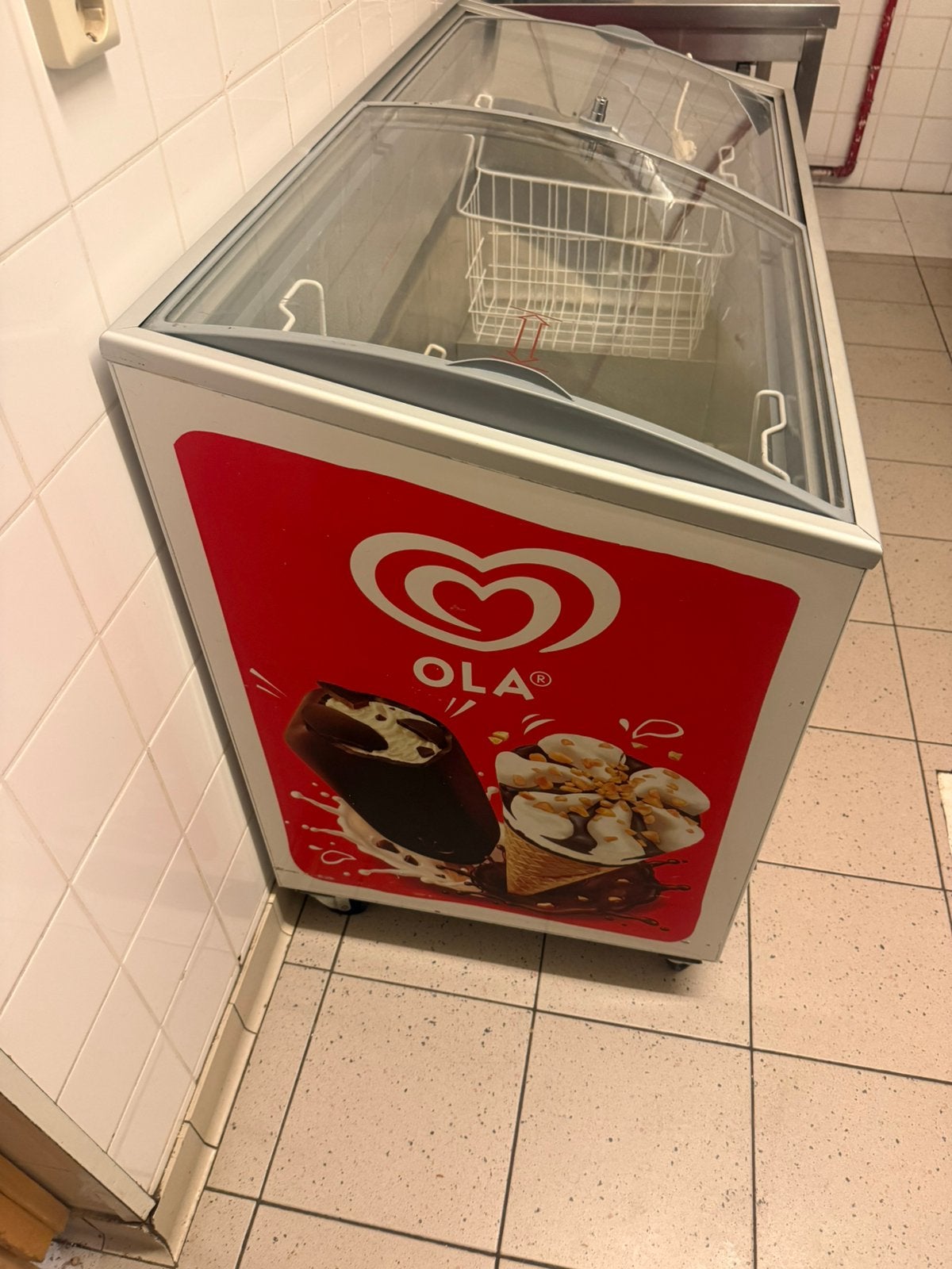 2 x vries kist voor ijs ola en nestle, Ophalen of Verzenden, Gebruikt, Koelen en Vriezen