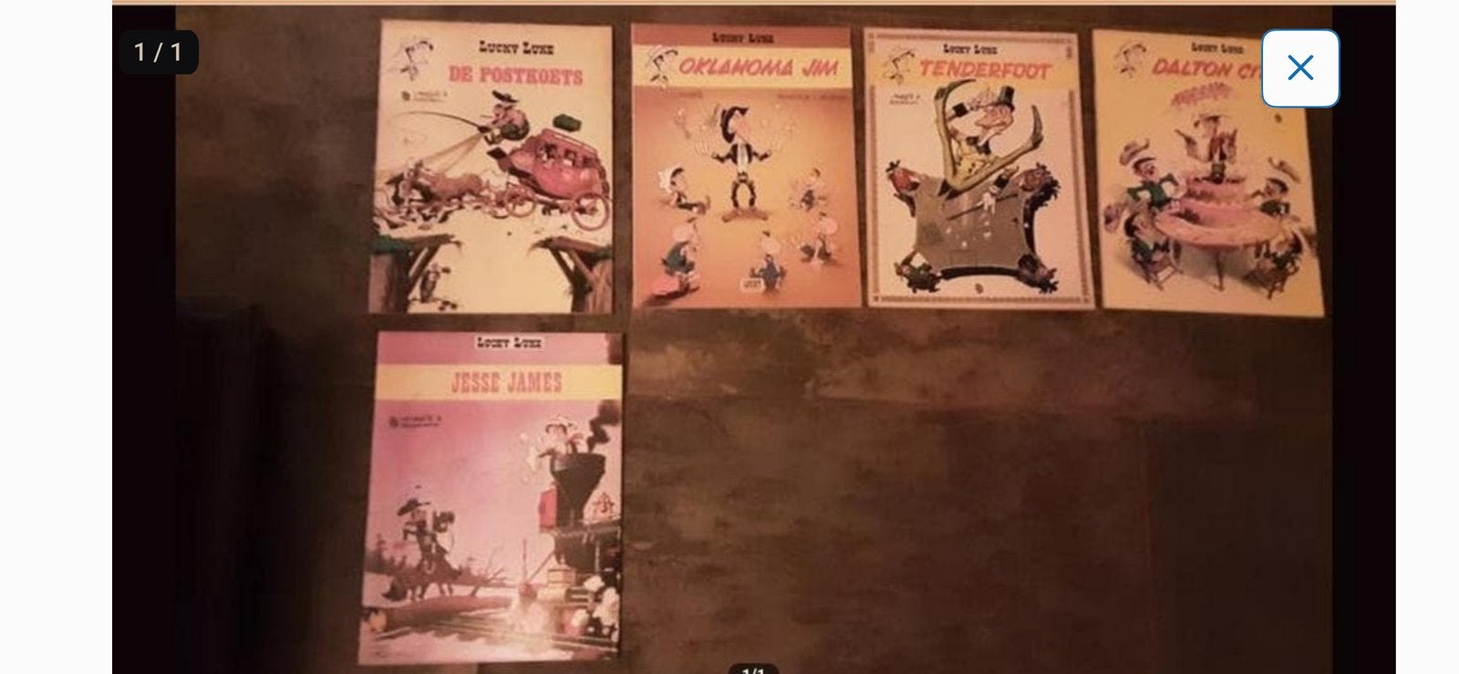 lucky Luke, Meerdere stripboeken, Ophalen of Verzenden, Gelezen