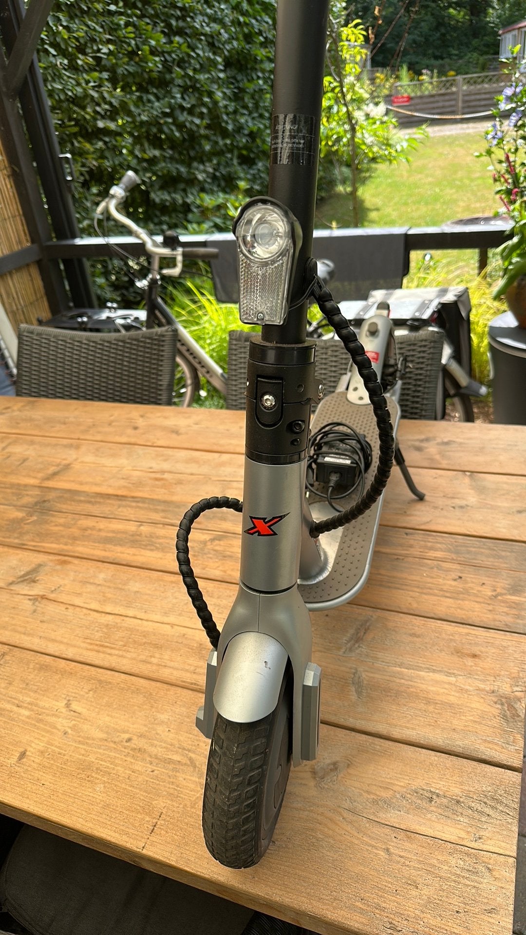 elektrische step explorer, Ophalen, Zo goed als nieuw, Elektrische step (E-scooter)