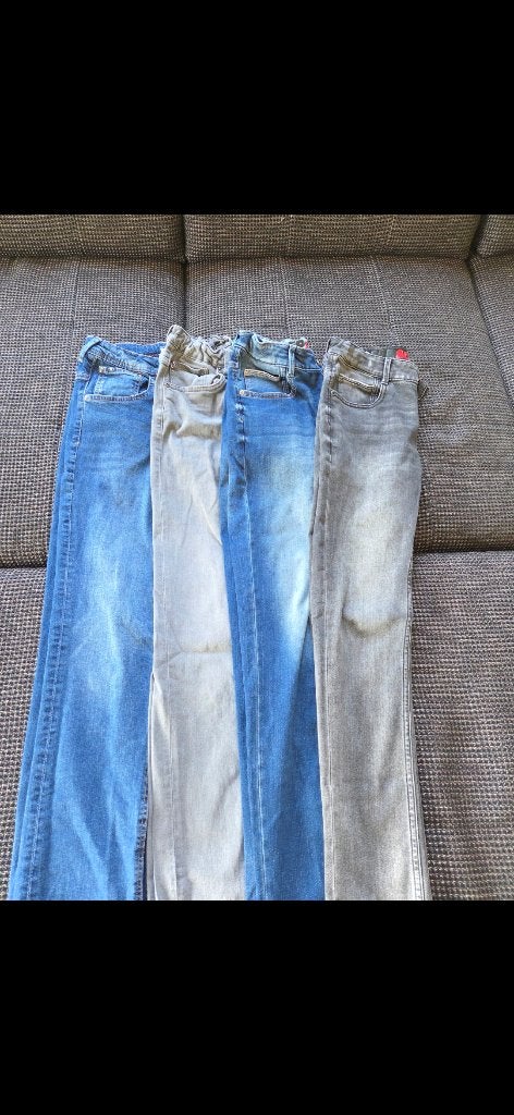 Pakket jeans spijkerbroeken maat 170 / 176, Kinderen en Baby's, Kinderkleding | Maat 170, Verzenden, Zo goed als nieuw, Jongen