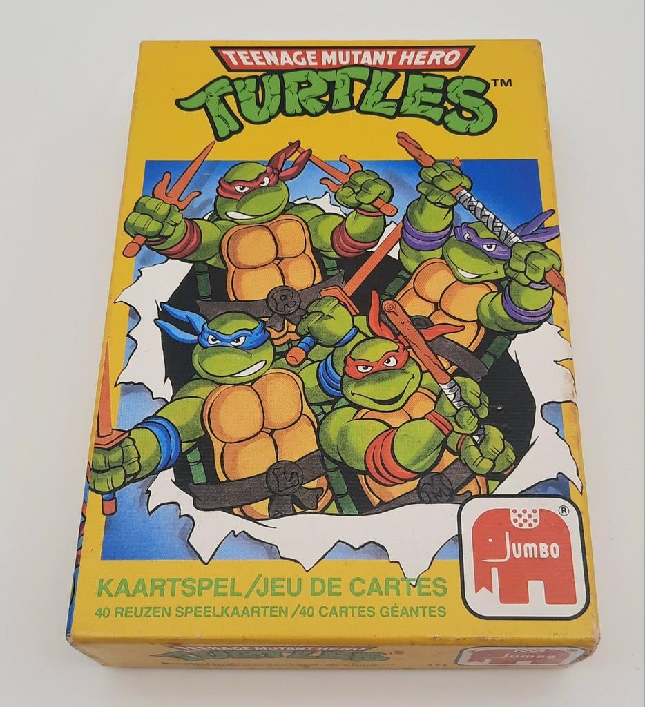 Teenage Mutant Hero Turtles Kaartspel compleet 1990, Verzamelen, Ophalen of Verzenden, Gebruikt