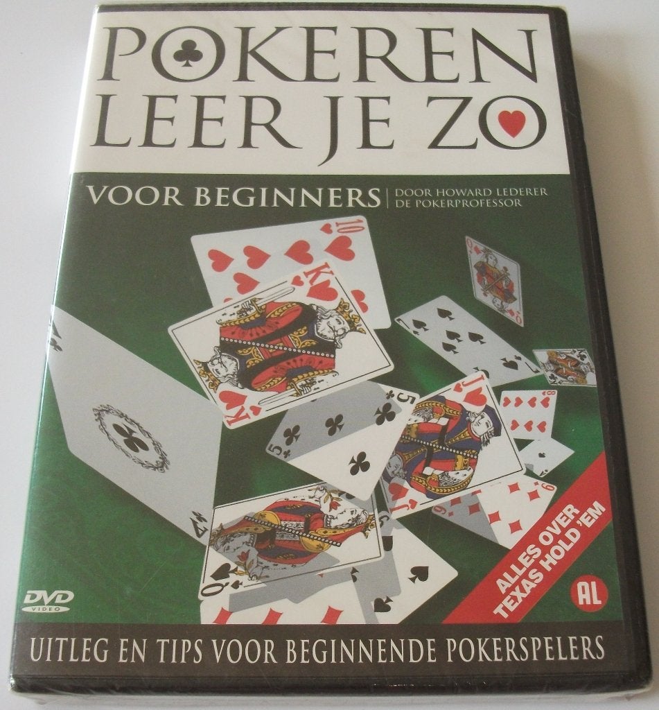 Dvd *** POKEREN LEER JE ZO *** Voor Beginners *NIEUW*, Cd's en Dvd's, Engels, Alle leeftijden, Nederlands, Overige genres