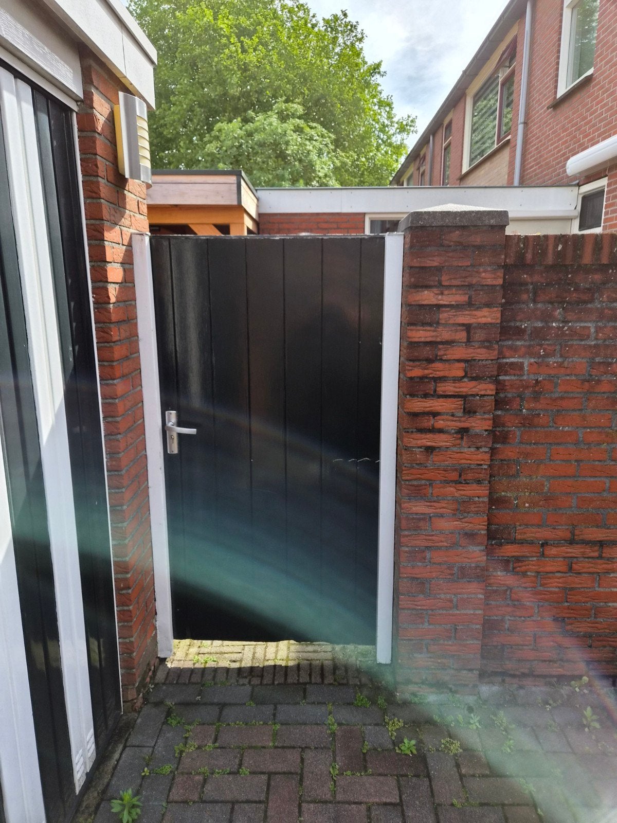 Poort, Tuin en Terras, Tuinpoorten, Gebruikt, Minder dan 100 cm, Ophalen of Verzenden, Looppoort