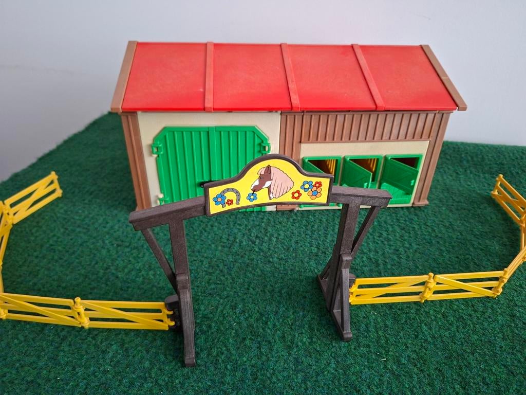 Playmobil 3436 Paardenstal, Ophalen of Verzenden, Gebruikt, Complete set