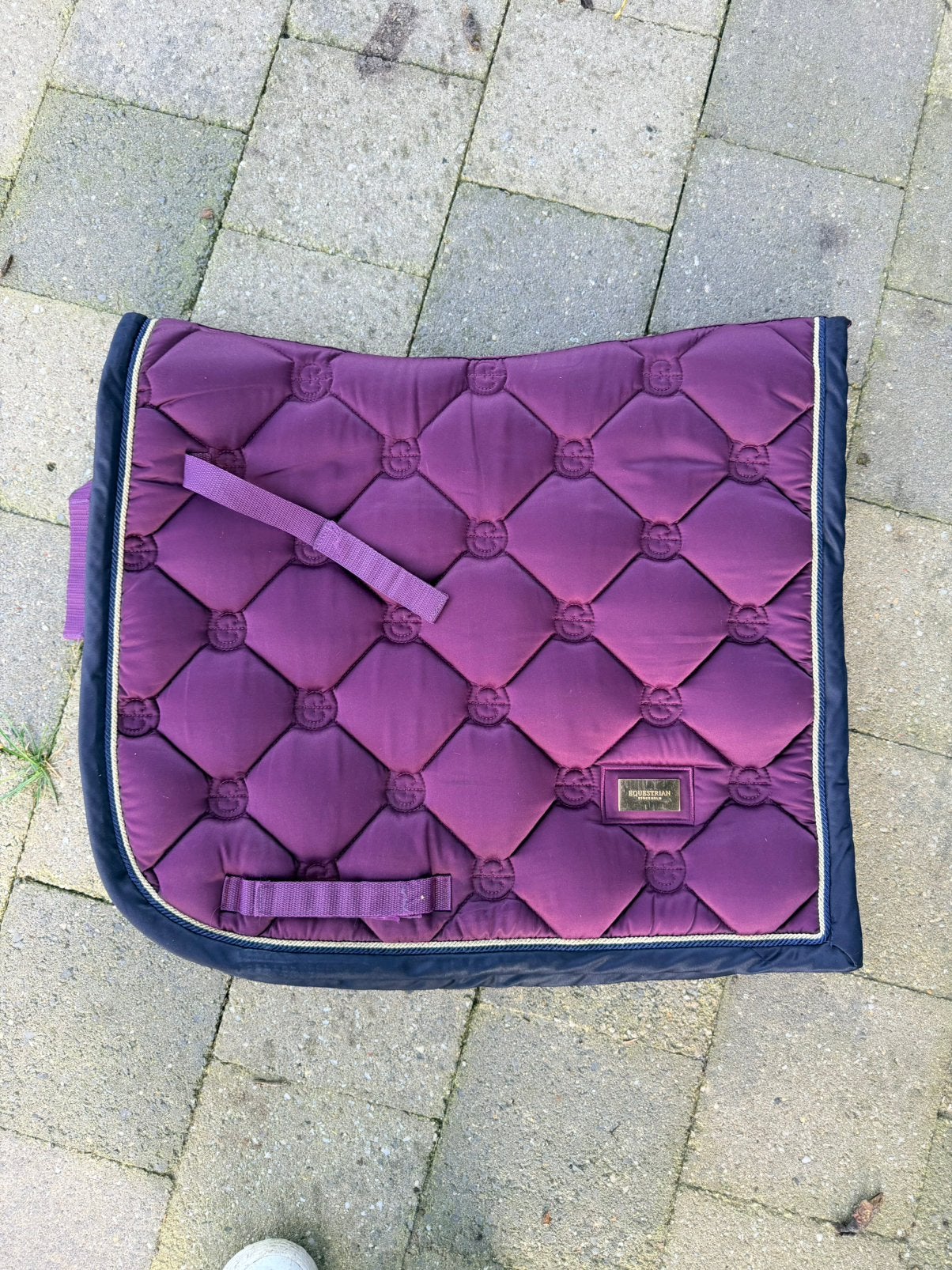 Equestrian Stockholm Puprle Gold set, Dieren en Toebehoren, Ophalen of Verzenden, Zo goed als nieuw