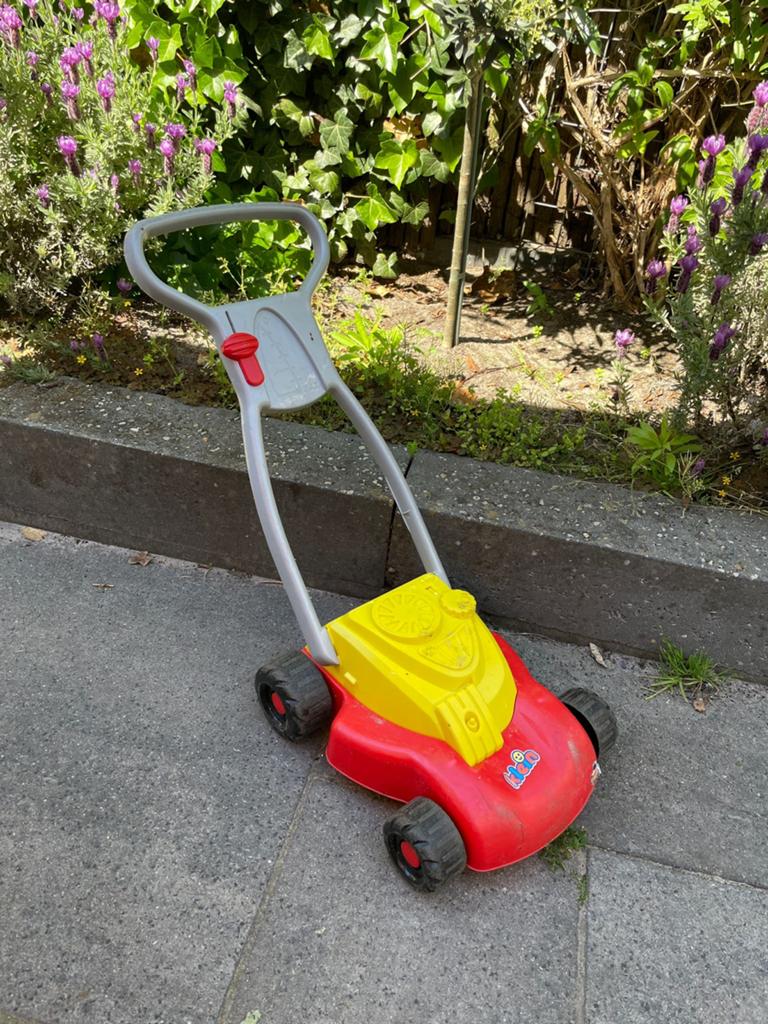 Speelgoed grasmaaier voor kinderen, Ophalen, Gebruikt