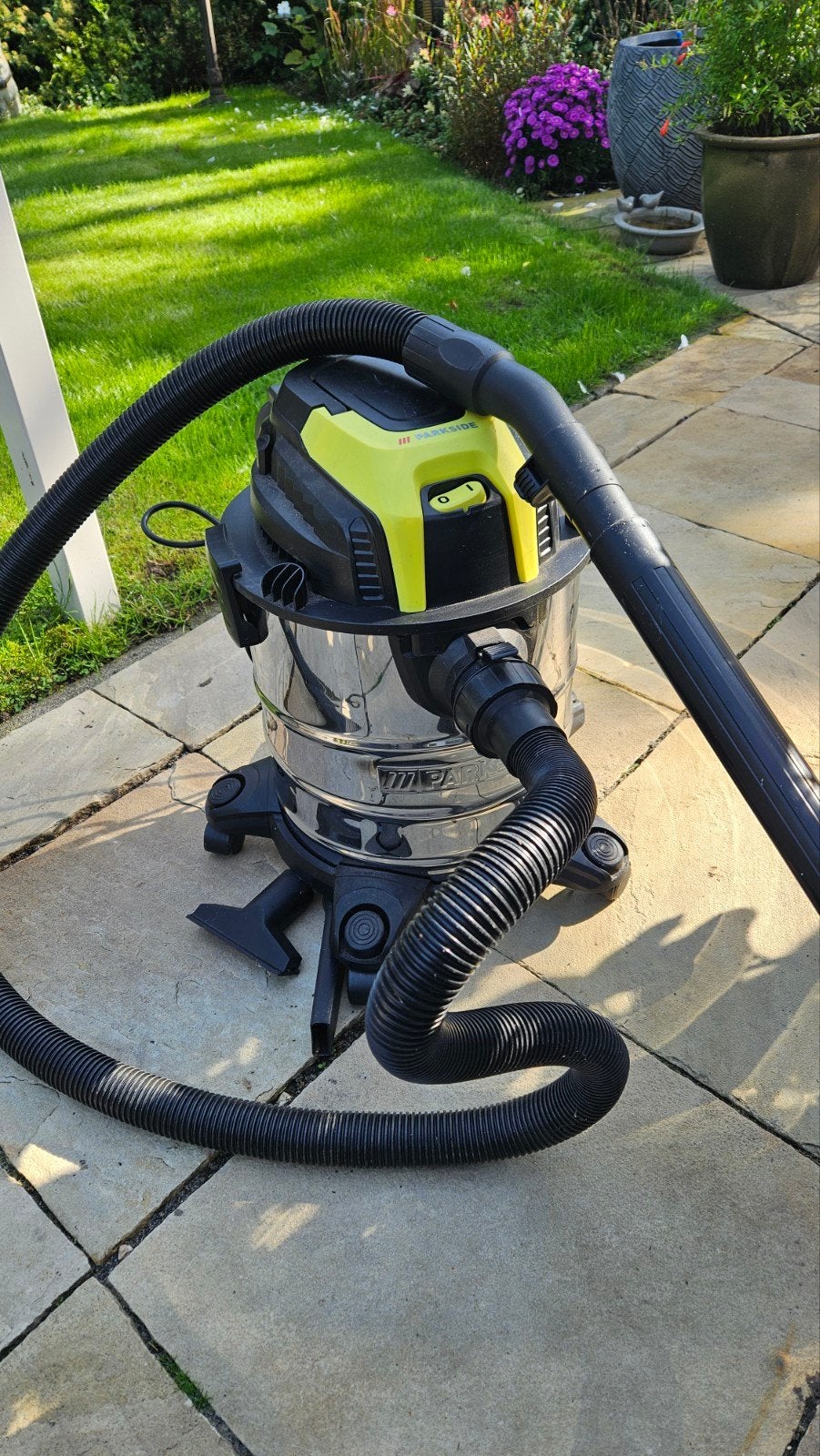 Parkside Nat- en Droogzuiger - Krachtige Buiten Stofzuiger, Tuin en Terras, Ophalen, Met zuigfunctie, Elektrisch, Parkside