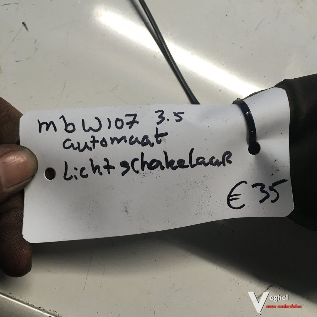 Mercedes W107 3.5 automaat  1982  Lichtschakelaar, Auto-onderdelen, Gebruikt, -, -, Ophalen of Verzenden