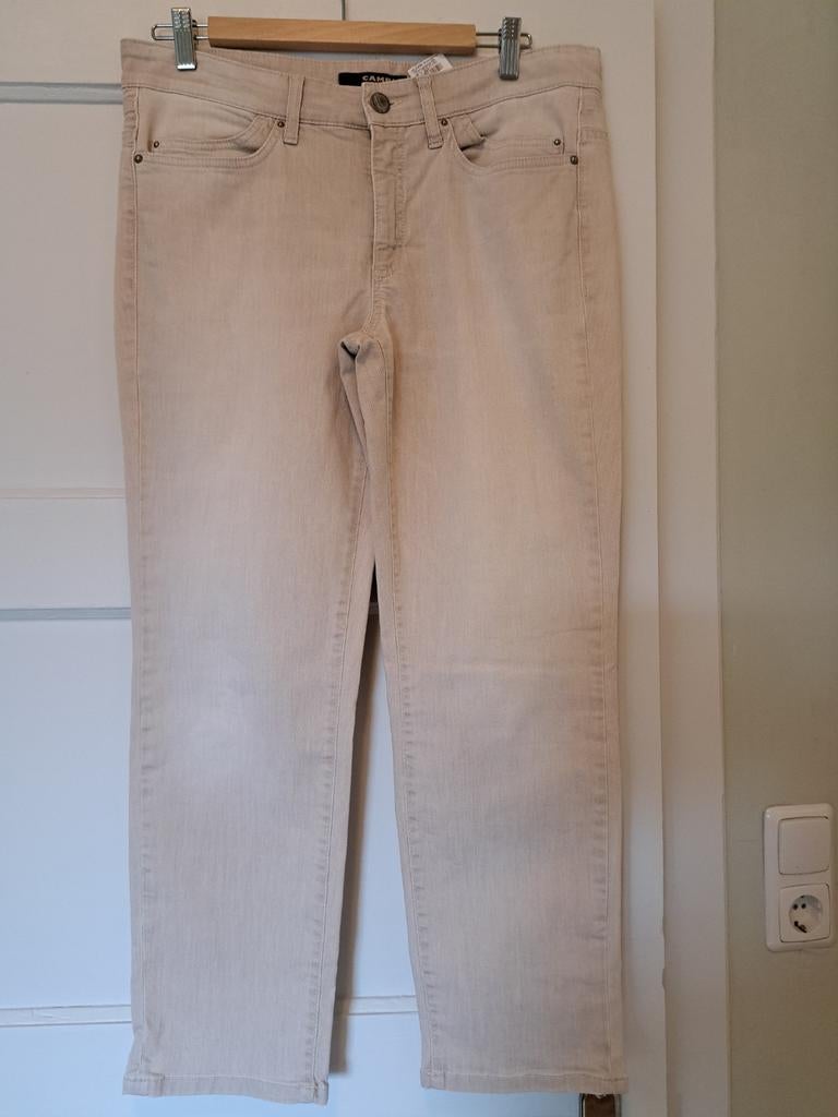 Cambio jeans ,  creme , mt 42 zgn, Ophalen of Verzenden, Zo goed als nieuw, Overige kleuren, W33 - W36 (confectie 42/44)
