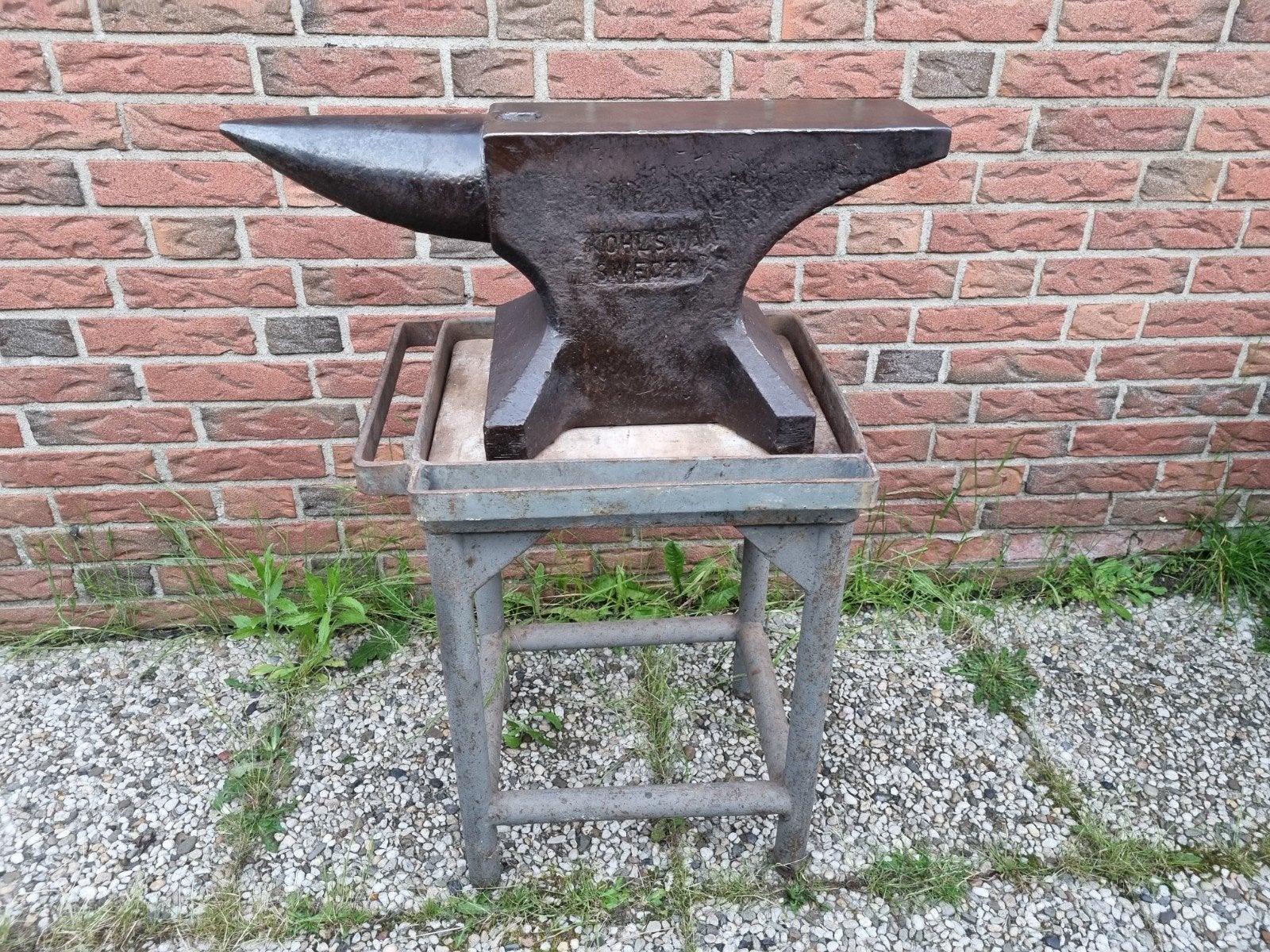 Kohlswa aambeeld 84 kg, smeden smederij werkplaats, Antiek en Kunst, Antiek | Gereedschap en Instrumenten, Ophalen of Verzenden