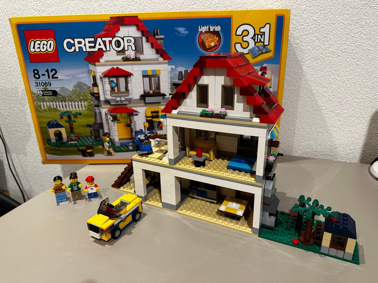 LEGO Creator 31069 Modulaire Familievilla, Lego, Ophalen of Verzenden, Zo goed als nieuw, Compleet