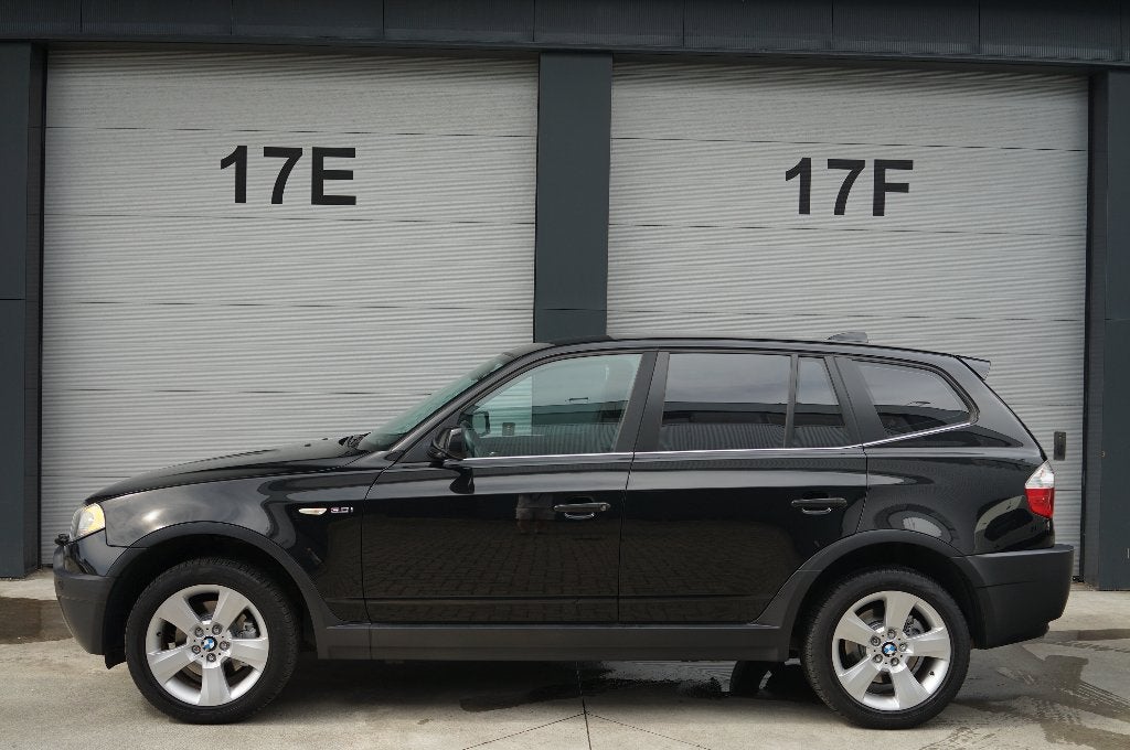 X3 3.0i EXE Handbak 184dkm-2eig-IZGST-'04, Auto's, BMW, Euro 5, Zwart, 2000 kg, Overige bekleding