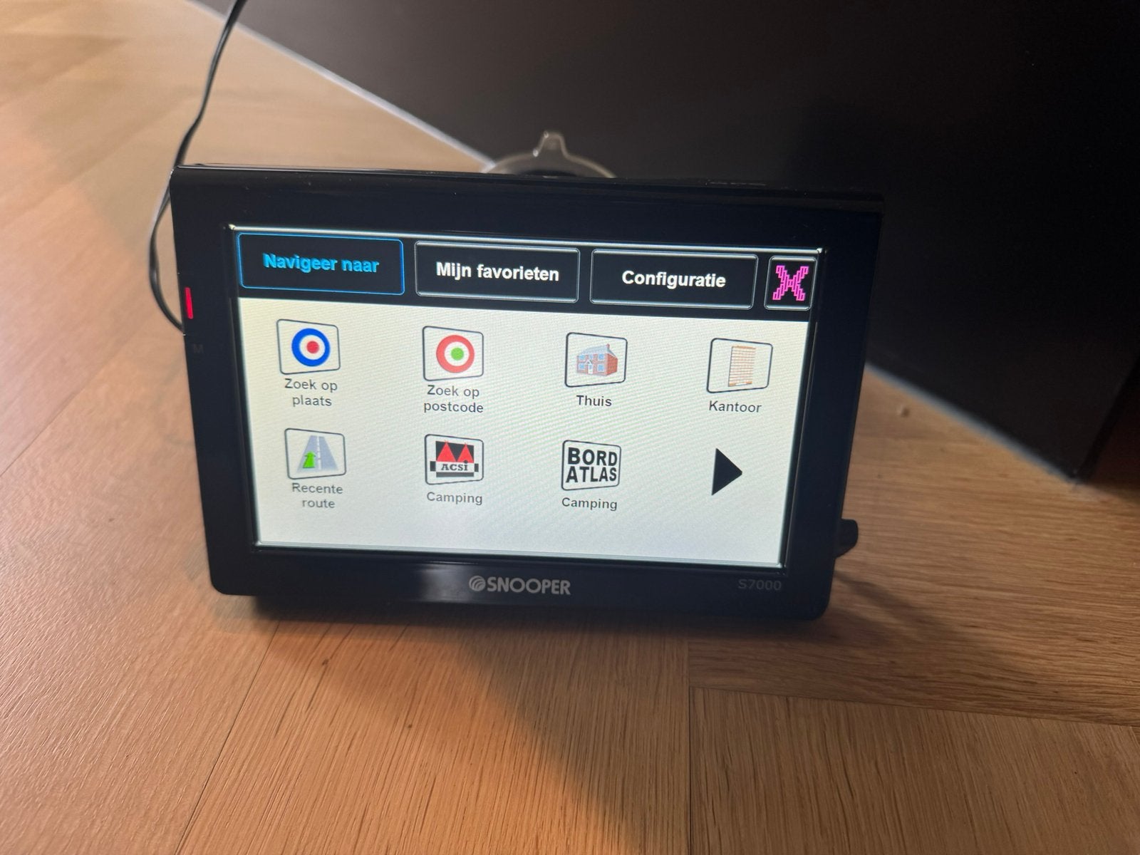 Snooper S7000 Camper/Auto Navigatiesysteem, Ophalen of Verzenden, Zo goed als nieuw
