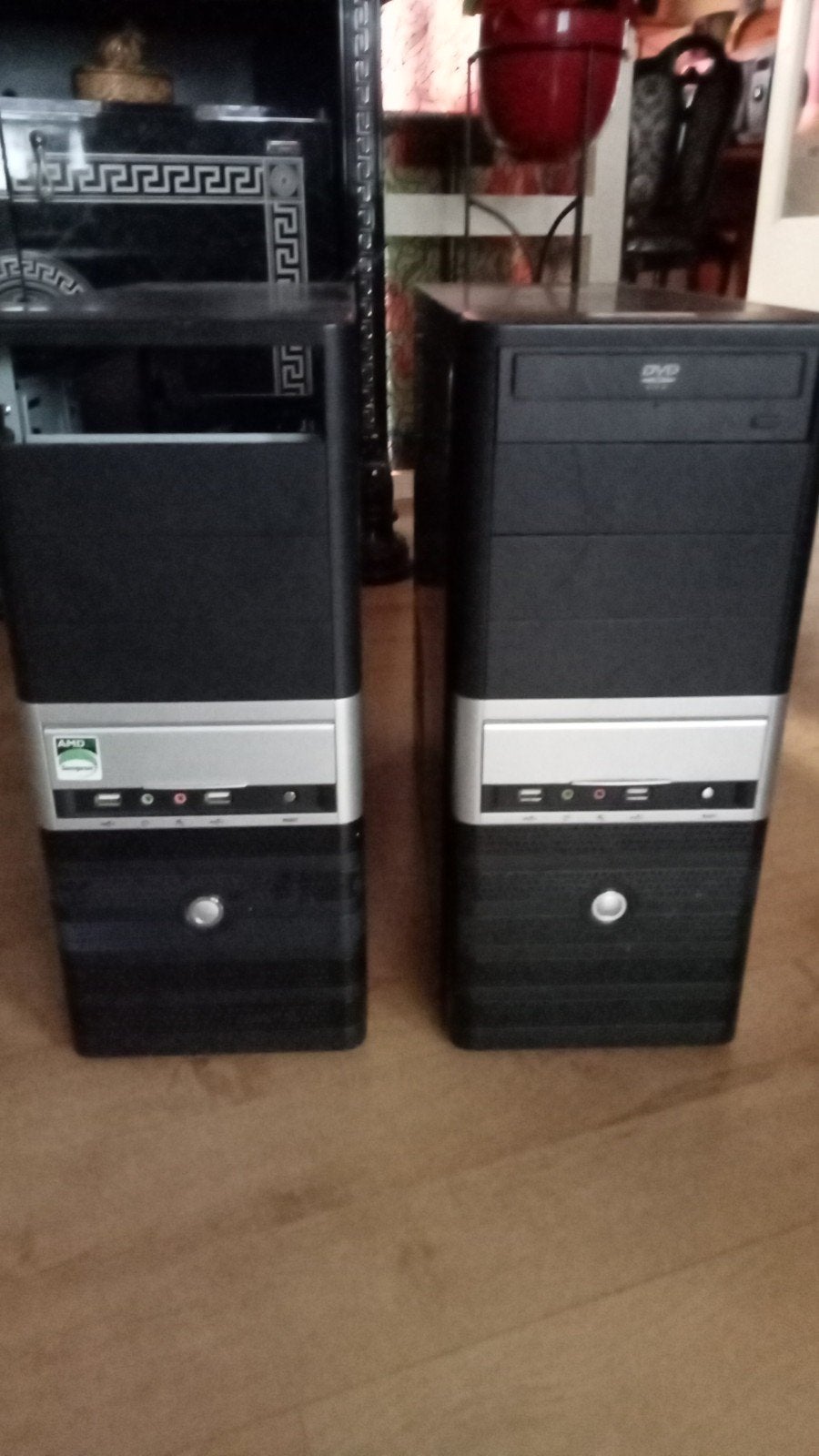 2 lege computerkasten - ideaal voor projecten, Computers en Software, Ophalen, Gebruikt