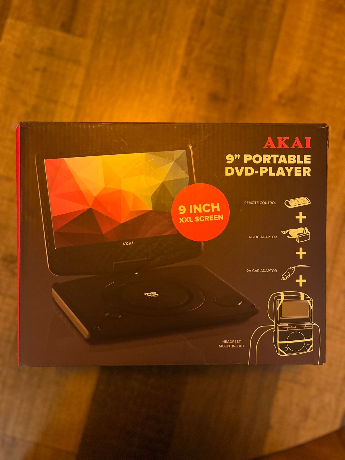 AKAI draagbare dvd-speler, Audio, Tv en Foto, Draagbaar, Ophalen of Verzenden, Zo goed als nieuw, Overige merken