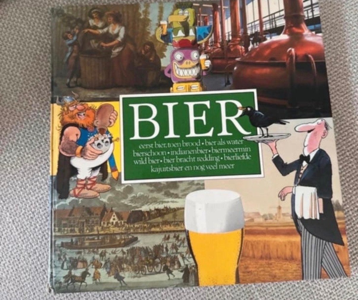 Bier, Eerst bier dan Brood - Heel aardig boek over bier, Ophalen of Verzenden, Gelezen, Nederland