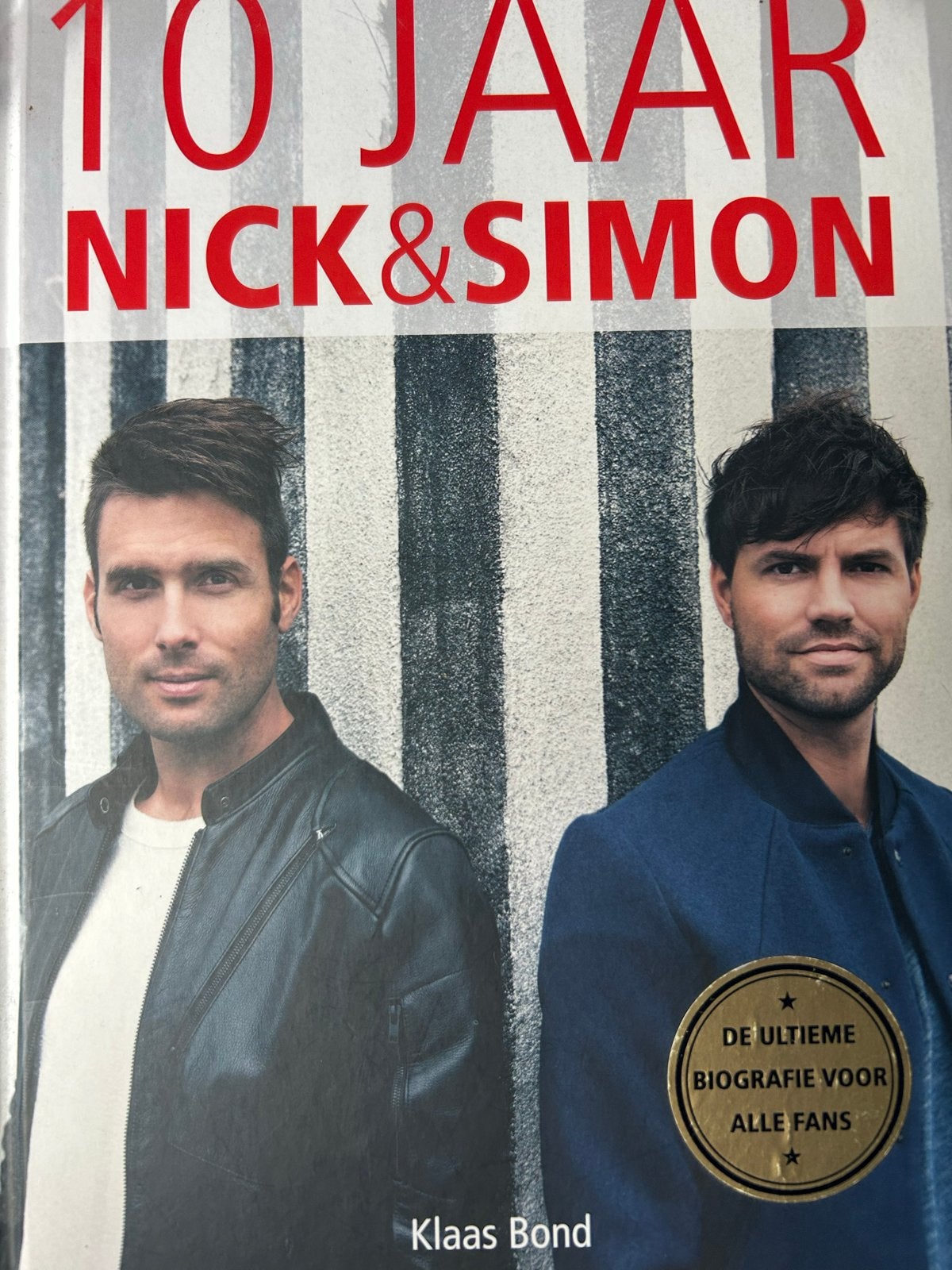10 Jaar Nick & Simon - De Ultieme Biografie, Ophalen of Verzenden, Zo goed als nieuw, Overige