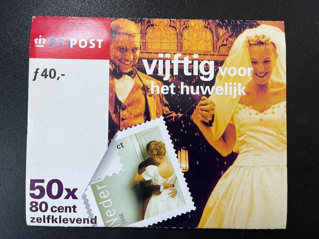 Casparie hangboekje 50 huwelijk, hbb1756a, Verzenden, Na 1940, Postfris