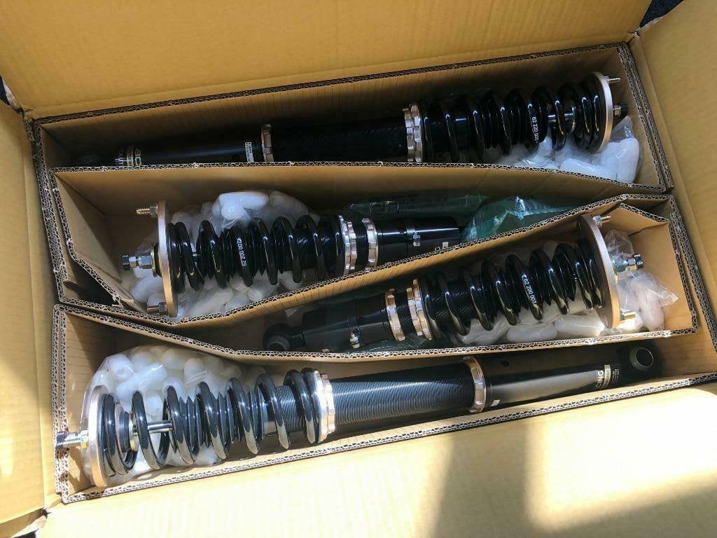BC Racing BR-RS schroefset - Nissan Stagea AWD 96-01 RearEye, Ophalen of Verzenden