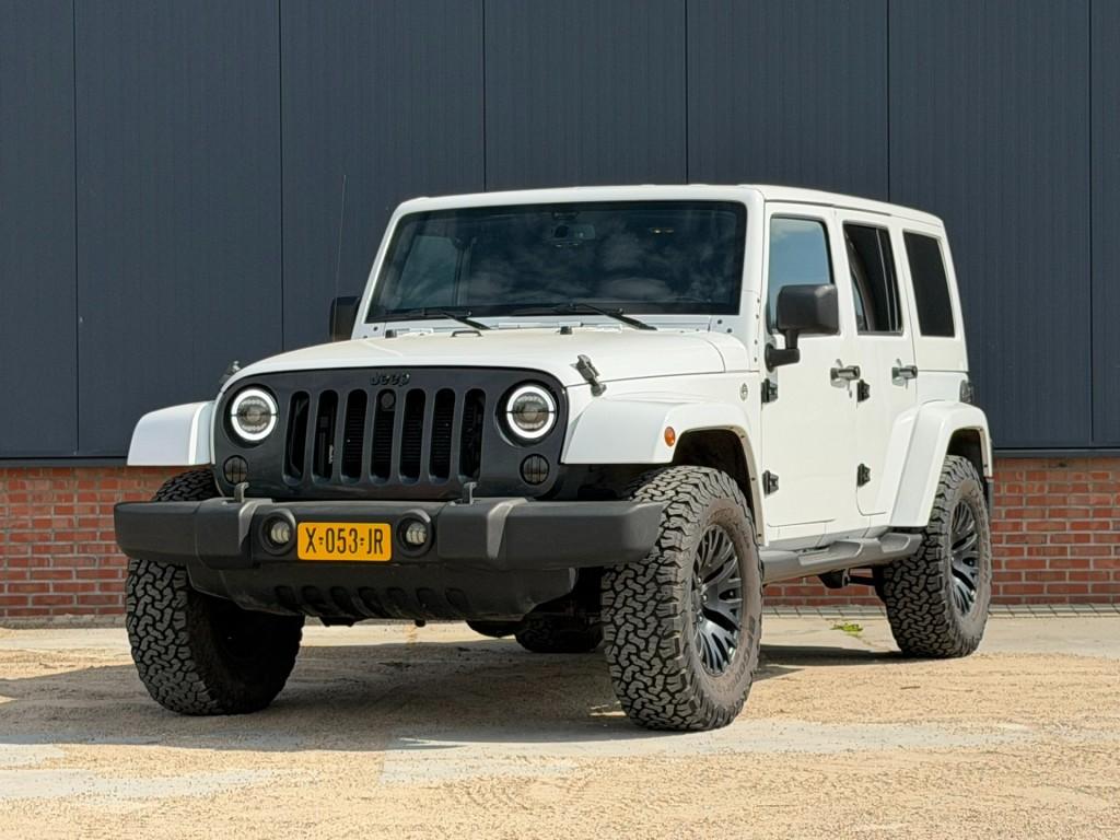 Jeep WRANGLER 3.6 V6 Sahara, Auto's, Automaat, Euro 5, 450 kg, Gebruikt