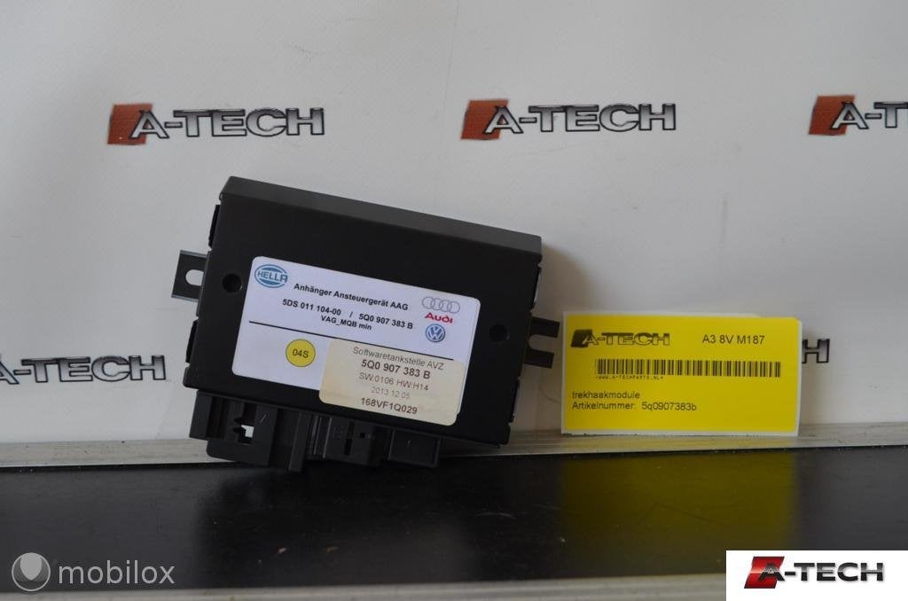 Module trekhaak Audi A3 Limousine 8V (13-20) 5q0907383b M187, Audi, Gebruikt, Audi, Ophalen of Verzenden