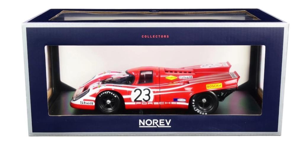 Porsche 917K winner 24 H Le Mans 1970 1/18 NOREV ref. 187586, Verzenden, Nieuw, Auto, Norev