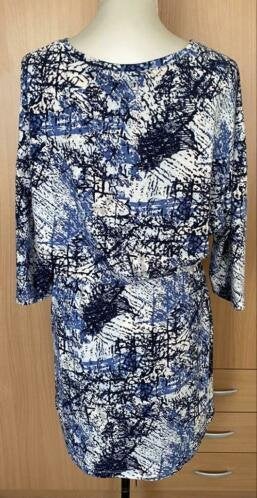 Peacocks jurk XL, Kleding | Dames, Ophalen of Verzenden, Zo goed als nieuw, Blauw, Blouse of Tuniek