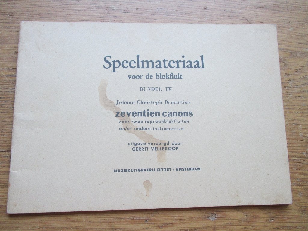 SPEELMATERIAAL VOOR DE BLOKFLUIT BUNDEL 4 -2 SOPRAANBLOKFLUI, Ophalen of Verzenden, Les of Cursus, Populair, Blokfluit