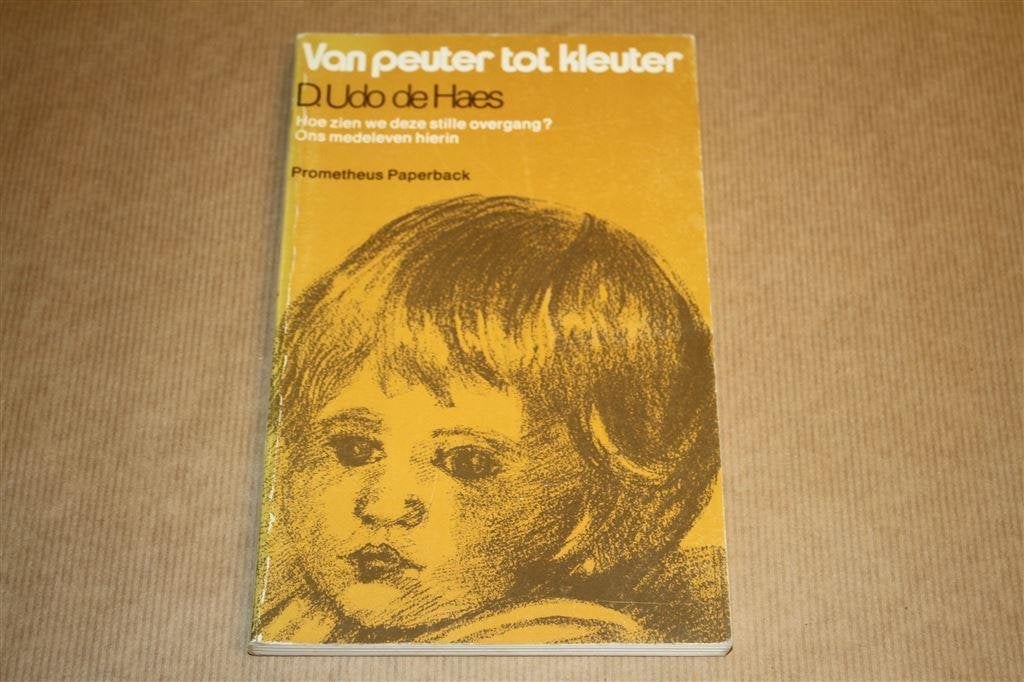 Van peuter tot kleuter - D. Udo de Haes, Ophalen of Verzenden, Gelezen, Overige onderwerpen, Achtergrond en Informatie