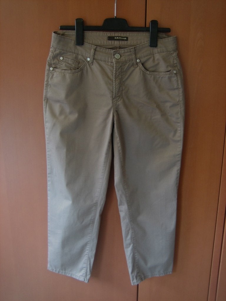 Mooie beige 7/8 pantalon CAMBIO, type NORAH, 40 snazzeys, Maat 38/40 (M), Cambio, Verzenden, Beige
