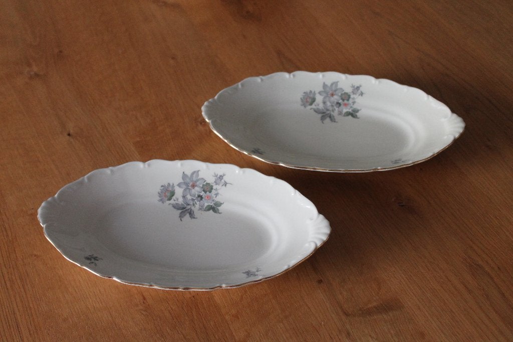 Czechoslovakia porselein schaaltjes, belegschaaltje servies, Antiek en Kunst, Antiek | Servies los, Ophalen of Verzenden