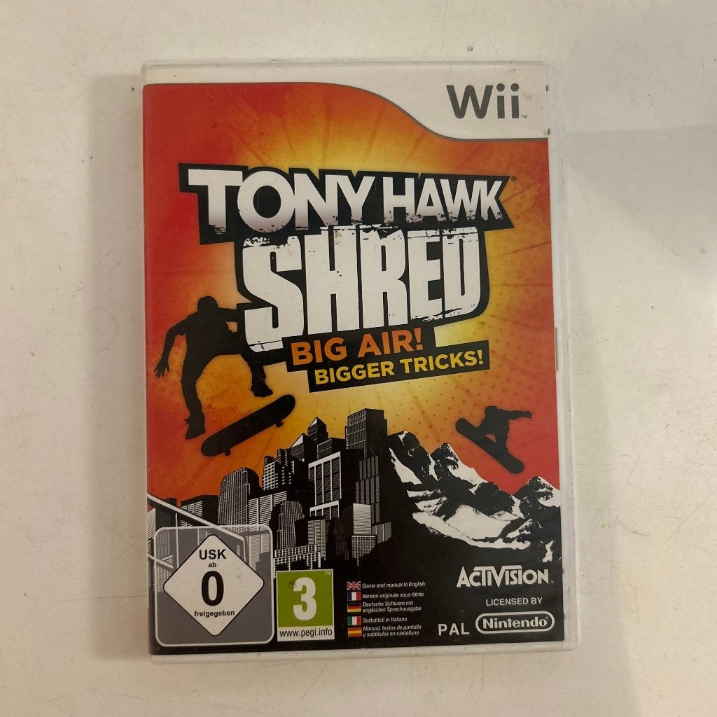 Tony Hawk Shred | Incl. Skate Board | Wii, Ophalen, Gebruikt, 1 speler, Vanaf 3 jaar