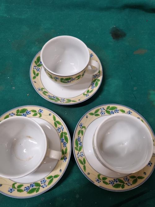 kop en schotel bel air servies, Ophalen of Verzenden, 'T Olde Gre-j, Info@toldegrej.nl, Endepoelstraat 20f Didam
